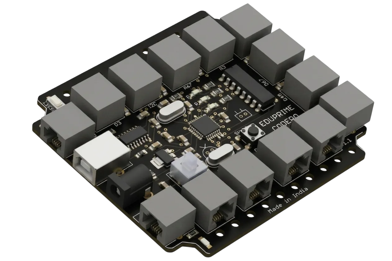 Eduprime Codero PCB — designed & made in India